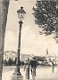 ciclista in piazza Mazzini nel 1902 (Daniele Zorzi)